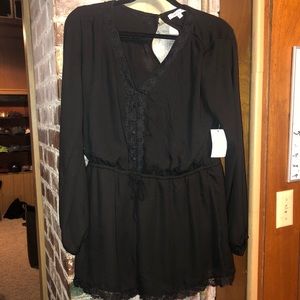 Black Romper, NWT